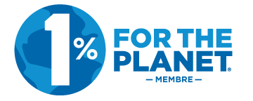 logo de 1% for the Planet