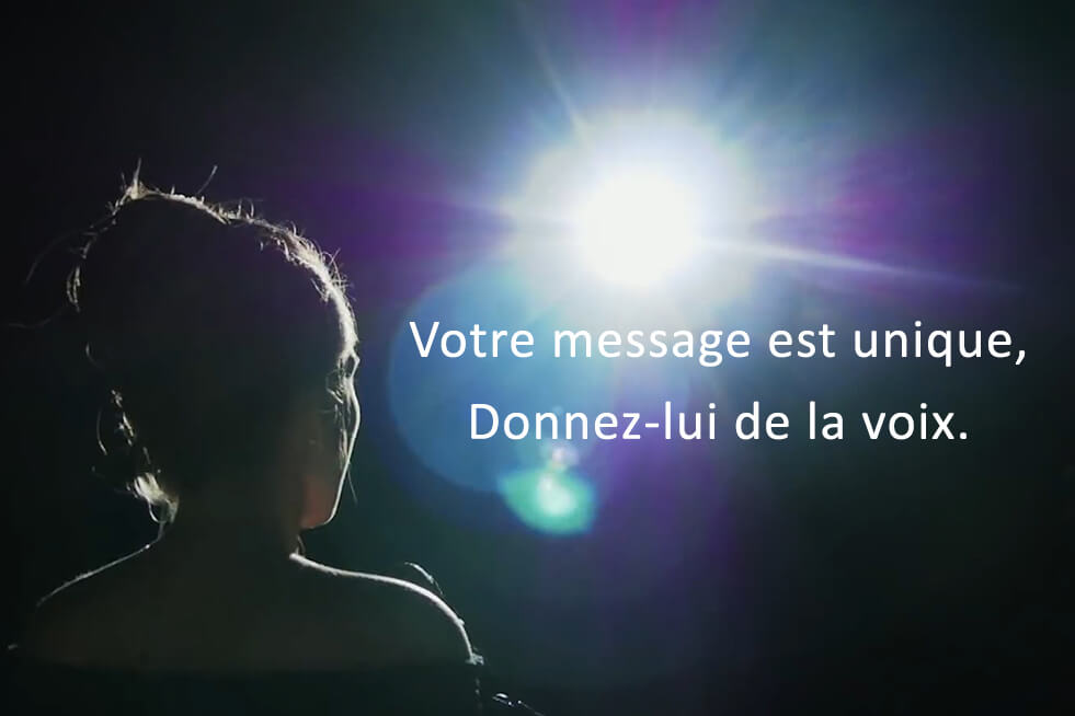 Votre message est unique, donnez-lui de la voix - Expressions, Organisme de Formation Professionnelle spécialisé sur la voix et la communication non verbale